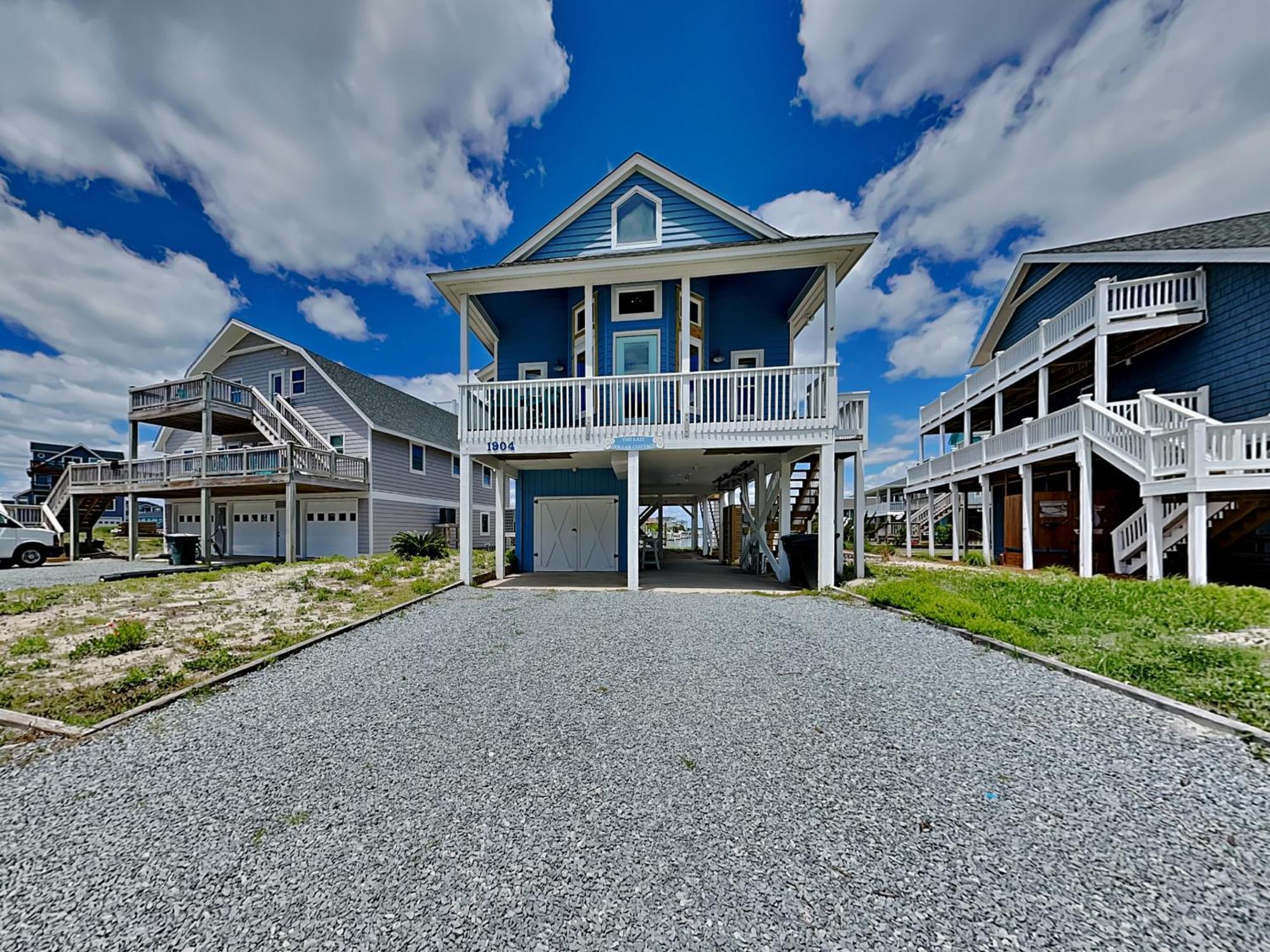 The Last Dollar Cottage Topsail Beach Exterior photo