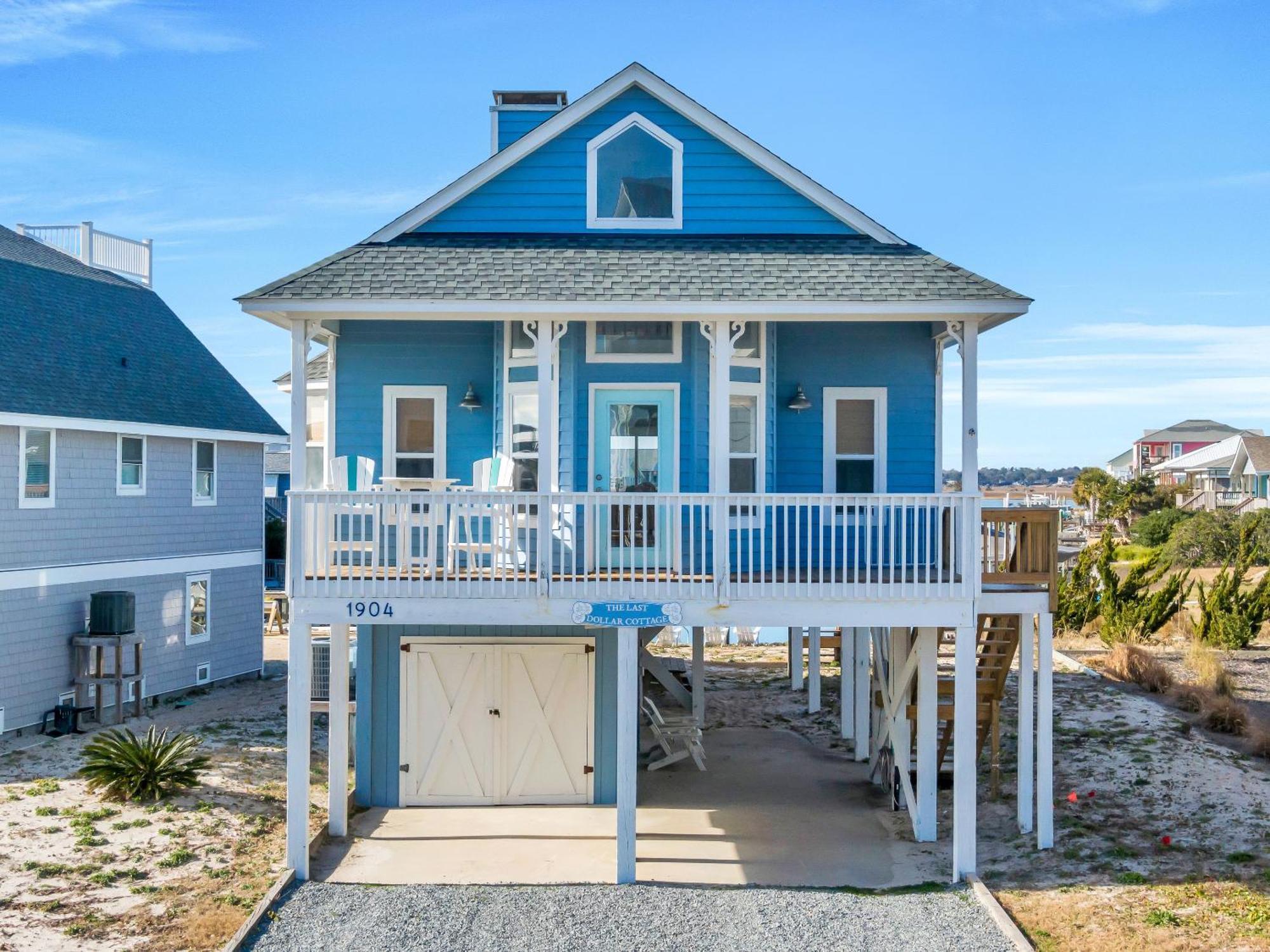 The Last Dollar Cottage Topsail Beach Exterior photo