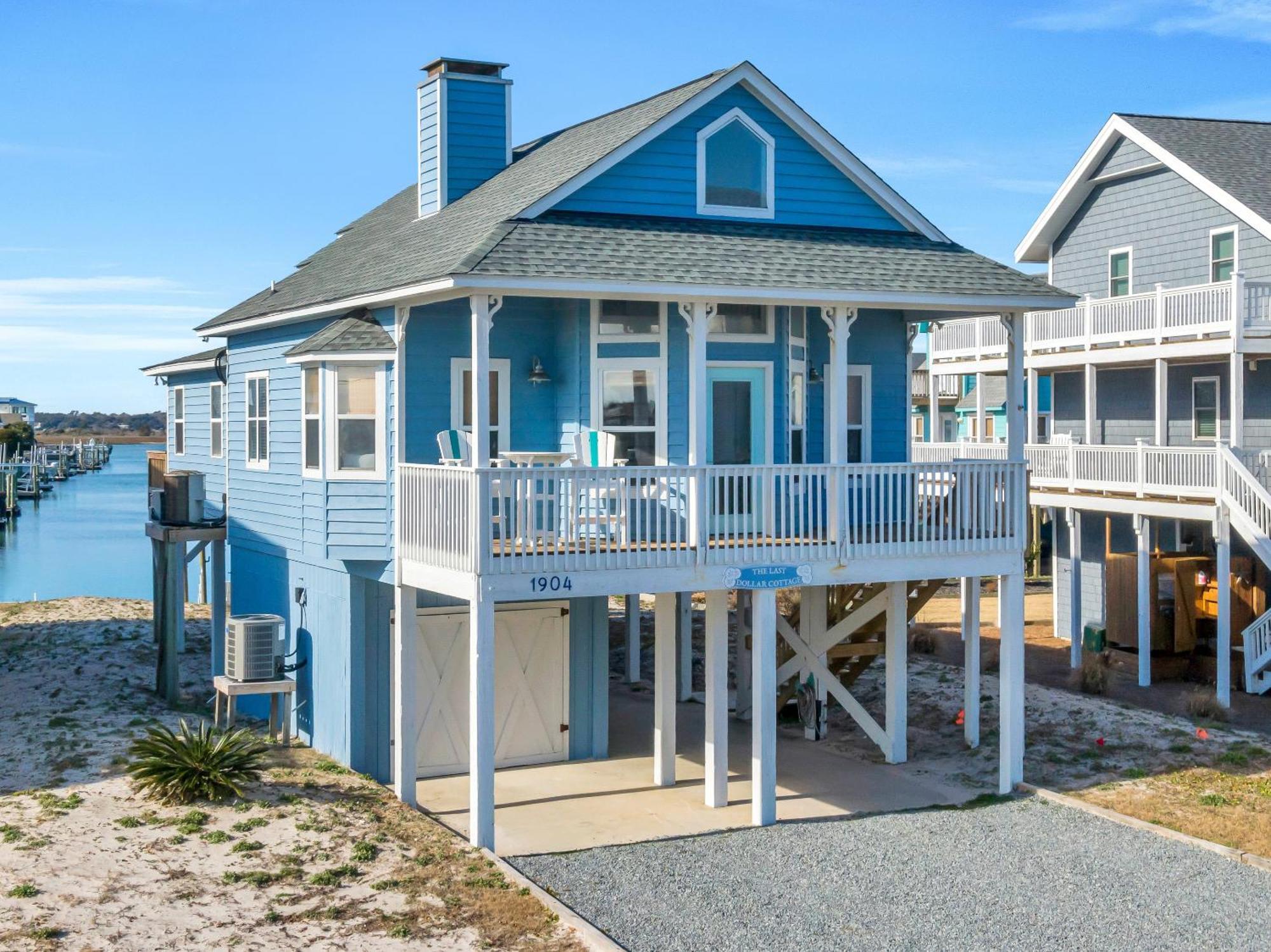 The Last Dollar Cottage Topsail Beach Exterior photo